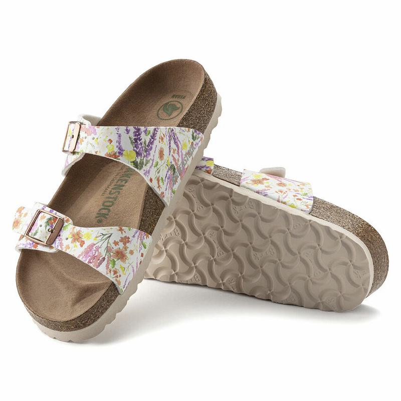 Birkenstock Sydney Summer Birko Flor Sandaler Dame Lyserød | DK 361HAP